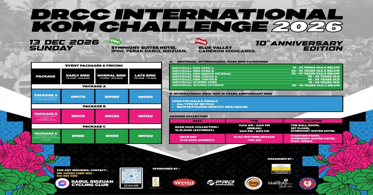10th DRCC International KOM Challenge 2026