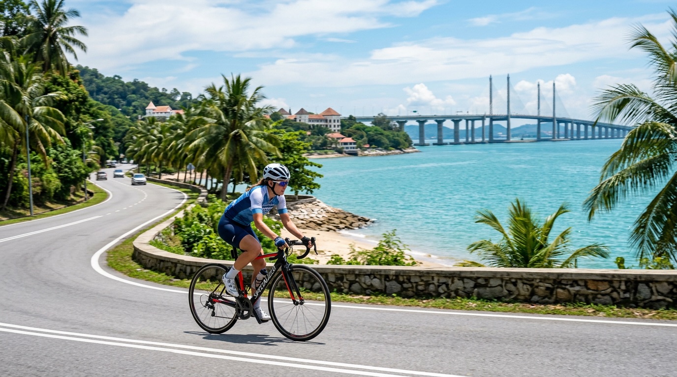 Cycling in Penang